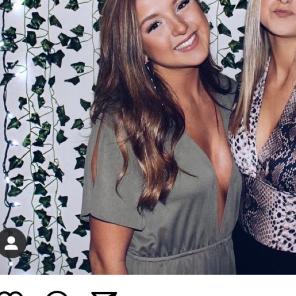 Tobi green romper!